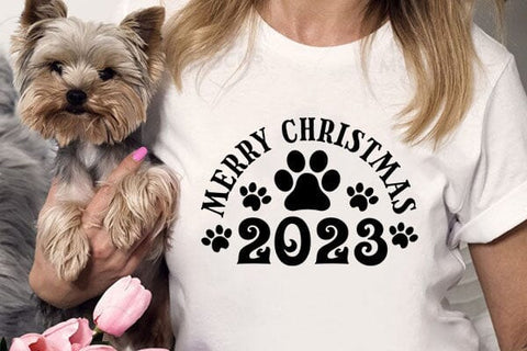 Merry Christmas 2023 SVG Angelina750 