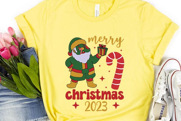 Merry Christmas 2023 SVG Angelina750 