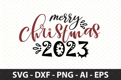 merry christmas 2023 svg SVG orpitasn 