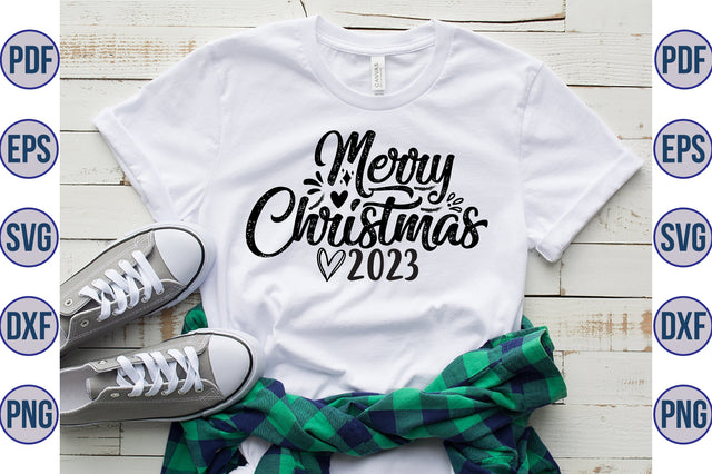 Merry Christmas 2023 SVG SVG orpitasn 