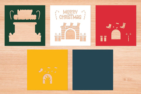 Merry Christmas - 3D Layered Paper Cut SVG 8 SVG Slim Studio 