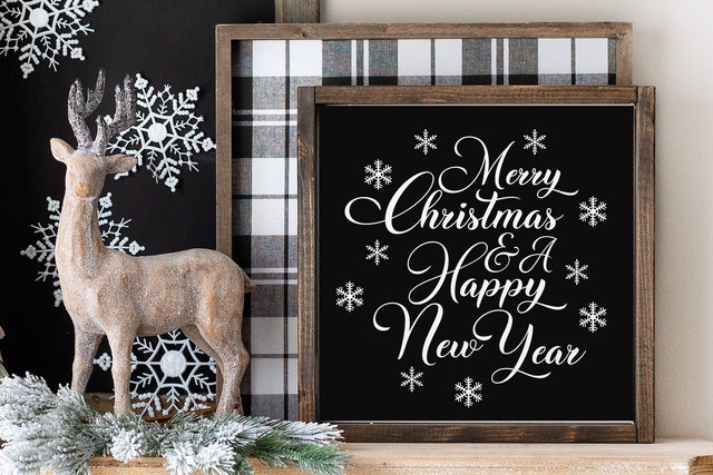 Merry Christmas And A Happy New Year SVG SVG zoellartz 