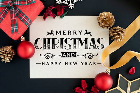 Merry Christmas and Happy New Year SVG SVG CraftLabSVG 