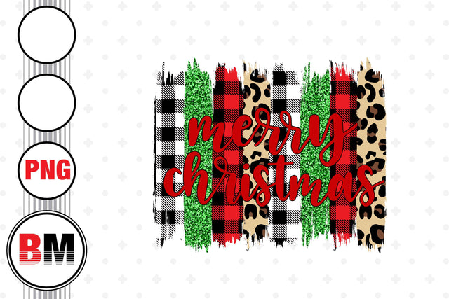 Merry Christmas Brush PNG Files Sublimation BMDesign 
