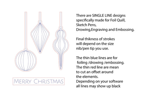 Merry Christmas card foil quill svg dxf eps template, papercut template Christmas card with gold foil SVG FunPaperWood 