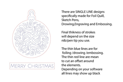 Merry Christmas card foil quill svg dxf eps template, papercut template Christmas card with gold foil SVG FunPaperWood 