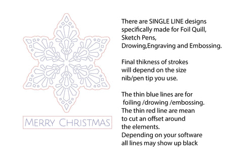 Merry Christmas card foil quill svg dxf eps template, papercut template gold foil card SVG FunPaperWood 