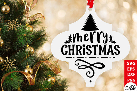 Merry christmas Cardinal Arabesque SVG akazaddesign 