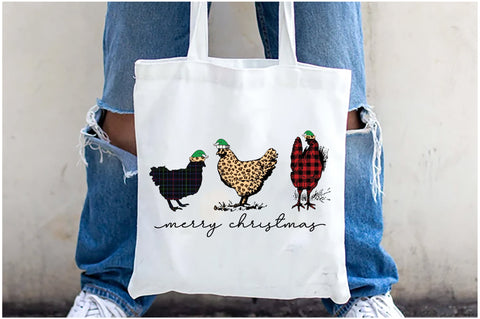 Merry Christmas Chickens Sublimation Sublimation Jagonath Roy 