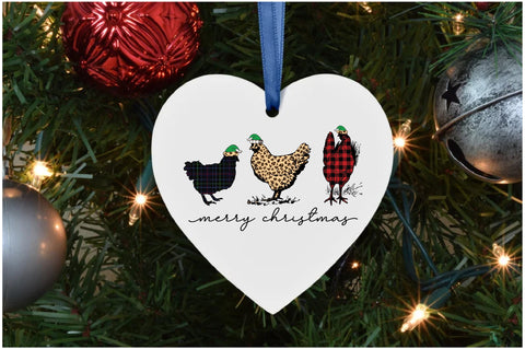 Merry Christmas Chickens Sublimation Sublimation Jagonath Roy 