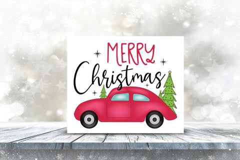 Merry Christmas | Christmas PNG Sublimation Sublimation CraftLabSVG 