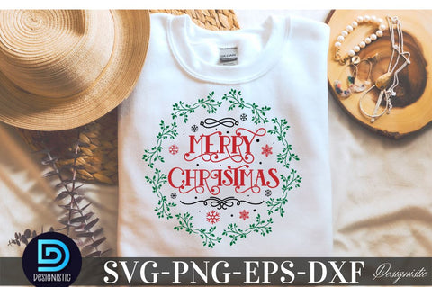 Merry Christmas, Christmas SVG SVG DESIGNISTIC 