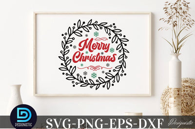 Merry Christmas, Christmas SVG SVG DESIGNISTIC 