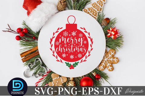Merry Christmas, Christmas SVG SVG DESIGNISTIC 