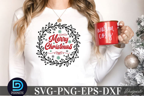 Merry Christmas, Christmas SVG SVG DESIGNISTIC 