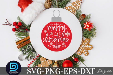 Merry Christmas, Christmas SVG SVG DESIGNISTIC 