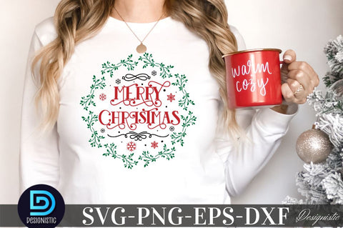 Merry Christmas, Christmas SVG SVG DESIGNISTIC 