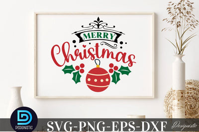 Merry Christmas, Christmas SVG SVG DESIGNISTIC 