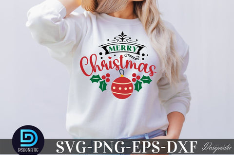 Merry Christmas, Christmas SVG SVG DESIGNISTIC 