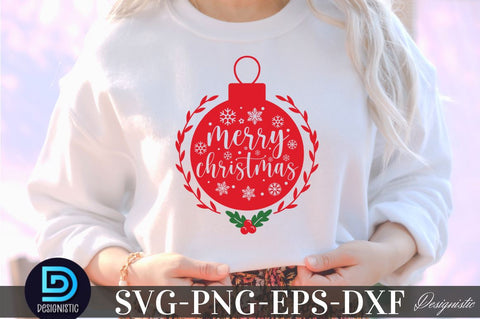 Merry Christmas, Christmas SVG SVG DESIGNISTIC 