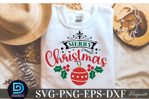 Merry Christmas, Christmas SVG SVG DESIGNISTIC 