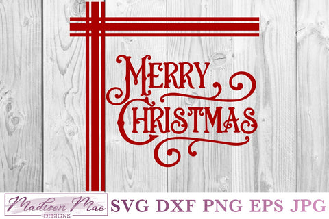 Merry Christmas, Christmas SVG SVG Madison Mae Designs 