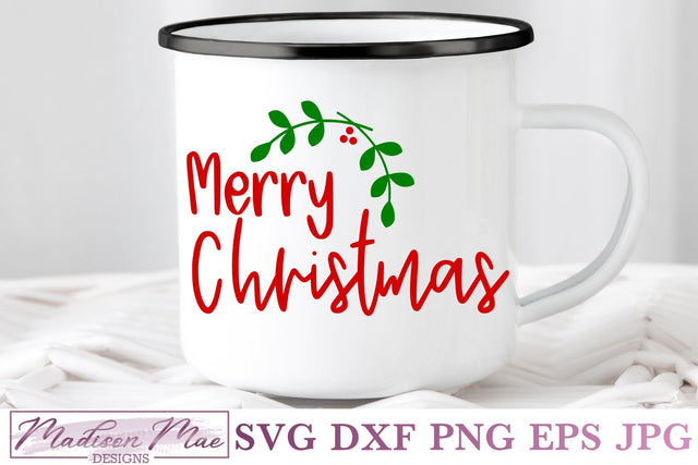 Merry Christmas, Christmas SVG SVG Madison Mae Designs 