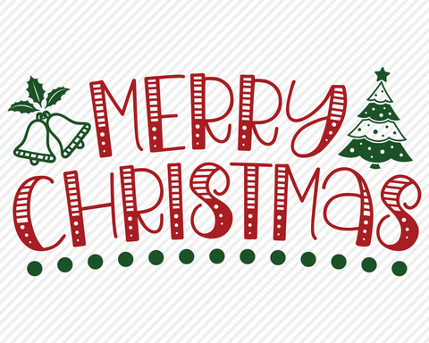 Merry Christmas | Christmas SVG SVG Texas Southern Cuts 