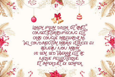Merry Christmas Day Font goodigital_13 