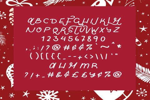 Merry Christmas Day Font goodigital_13 