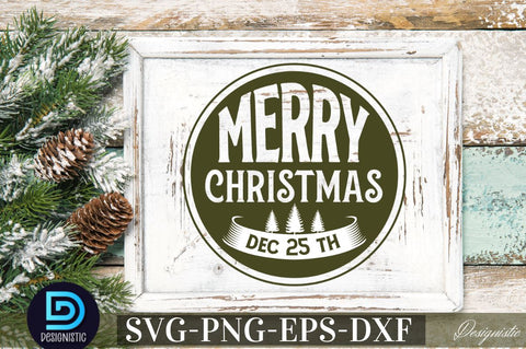 Merry christmas dec 25 th SVG SVG DESIGNISTIC 