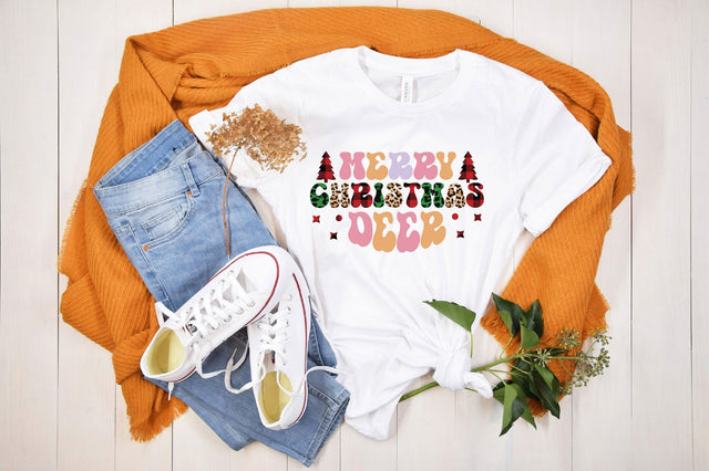 Merry Christmas Deer Sublimation Sublimation SVGista 
