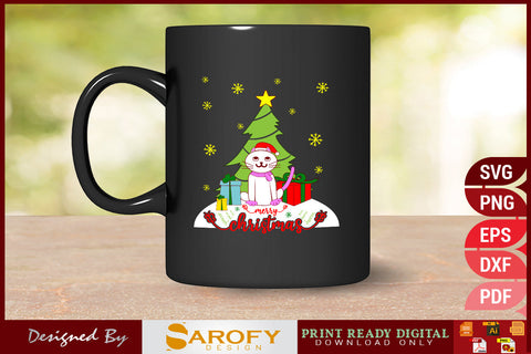 Merry Christmas Design SVG File SVG Sarofydesign 