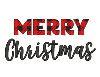Merry Christmas Embroidery Design Embroidery/Applique DESIGNS Nino Nadaraia 
