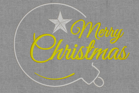Merry Christmas Embroidery/Applique DESIGNS embroidery-workshop 