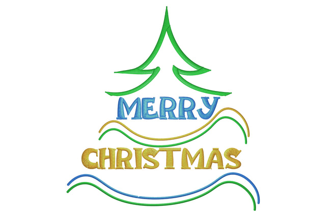 Merry Christmas Embroidery/Applique DESIGNS embroidery-workshop 