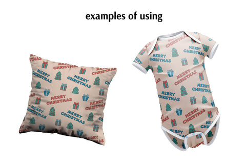 Merry Christmas | EPS Vector Pattern | Groovy Digital Paper Digital Pattern AnnaViolet_store 