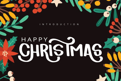 Merry Christmas Font goodigital_13 