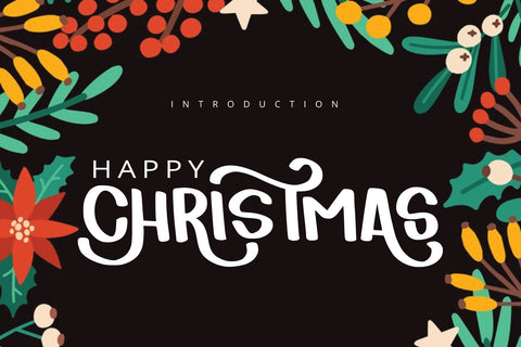 Merry Christmas Font goodigital_13 