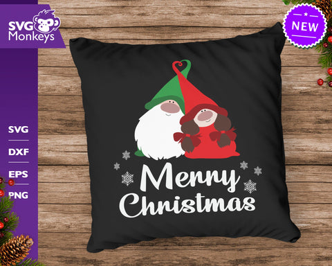 Merry Christmas Gnomes Svg, Gnomes In Love Svg, Gnomes Svg SVG SvgMonkeys 