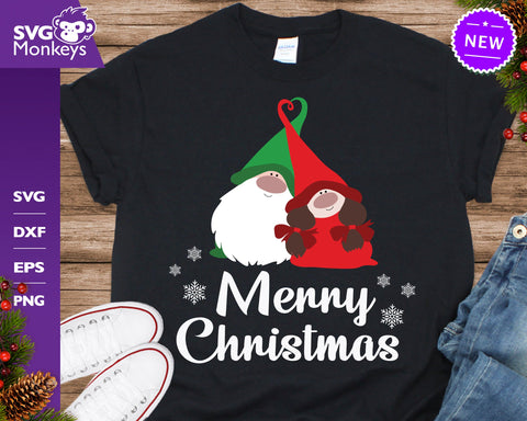 Merry Christmas Gnomes Svg, Gnomes In Love Svg, Gnomes Svg SVG SvgMonkeys 