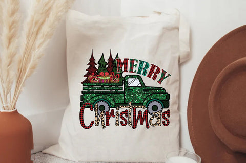 Merry Christmas Green Car Sublimation Sublimation Jagonath Roy 