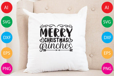 Merry Christmas Grinches SVG CraftlabSvg29 