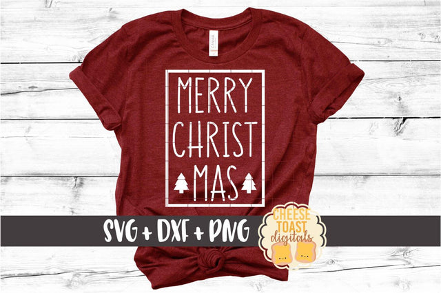 Merry Christmas - Holiday SVG PNG DXF Cut Files SVG Cheese Toast Digitals 