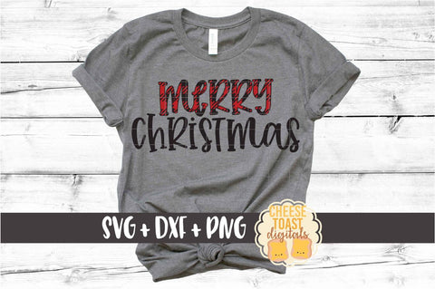 Merry Christmas - Holiday SVG PNG DXF Cut Files SVG Cheese Toast Digitals 
