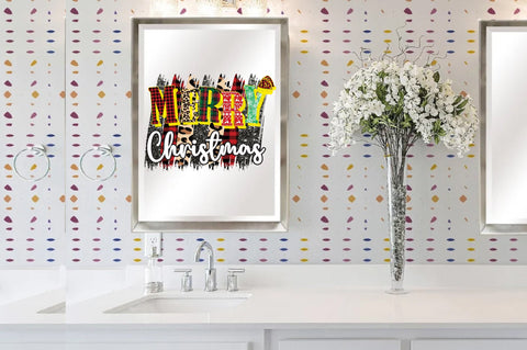 Merry Christmas Leopard Sublimation Sublimation Jagonath Roy 