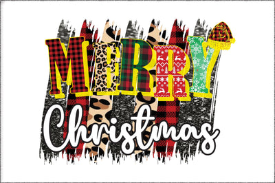 Merry Christmas Leopard Sublimation Sublimation Jagonath Roy 