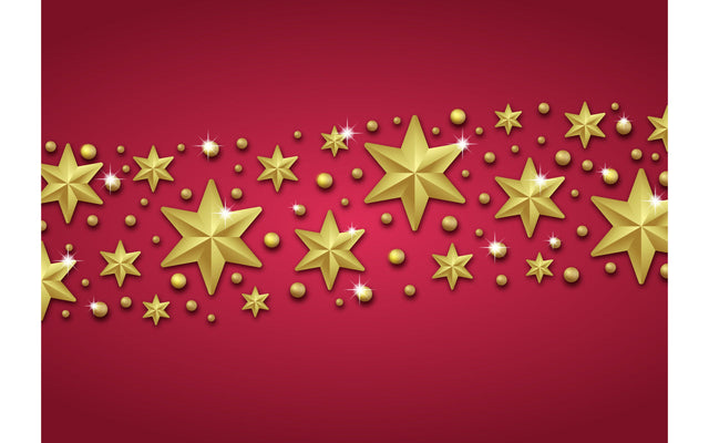 Merry Christmas lettering with gold star SVG naemmiah021 