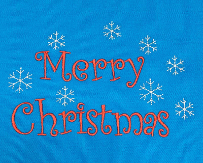 Merry Christmas Machine Embroidery Design Embroidery/Applique DESIGNS Canada Embroidery 