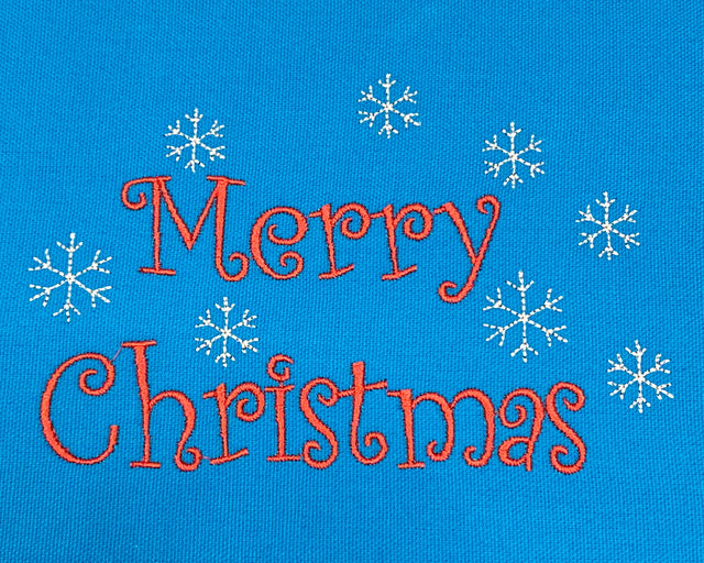 Merry Christmas Machine Embroidery Design Embroidery/Applique DESIGNS Canada Embroidery 